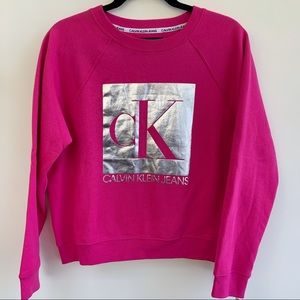 Calvin Klein Monogram Logo Crewneck Sweatshirt